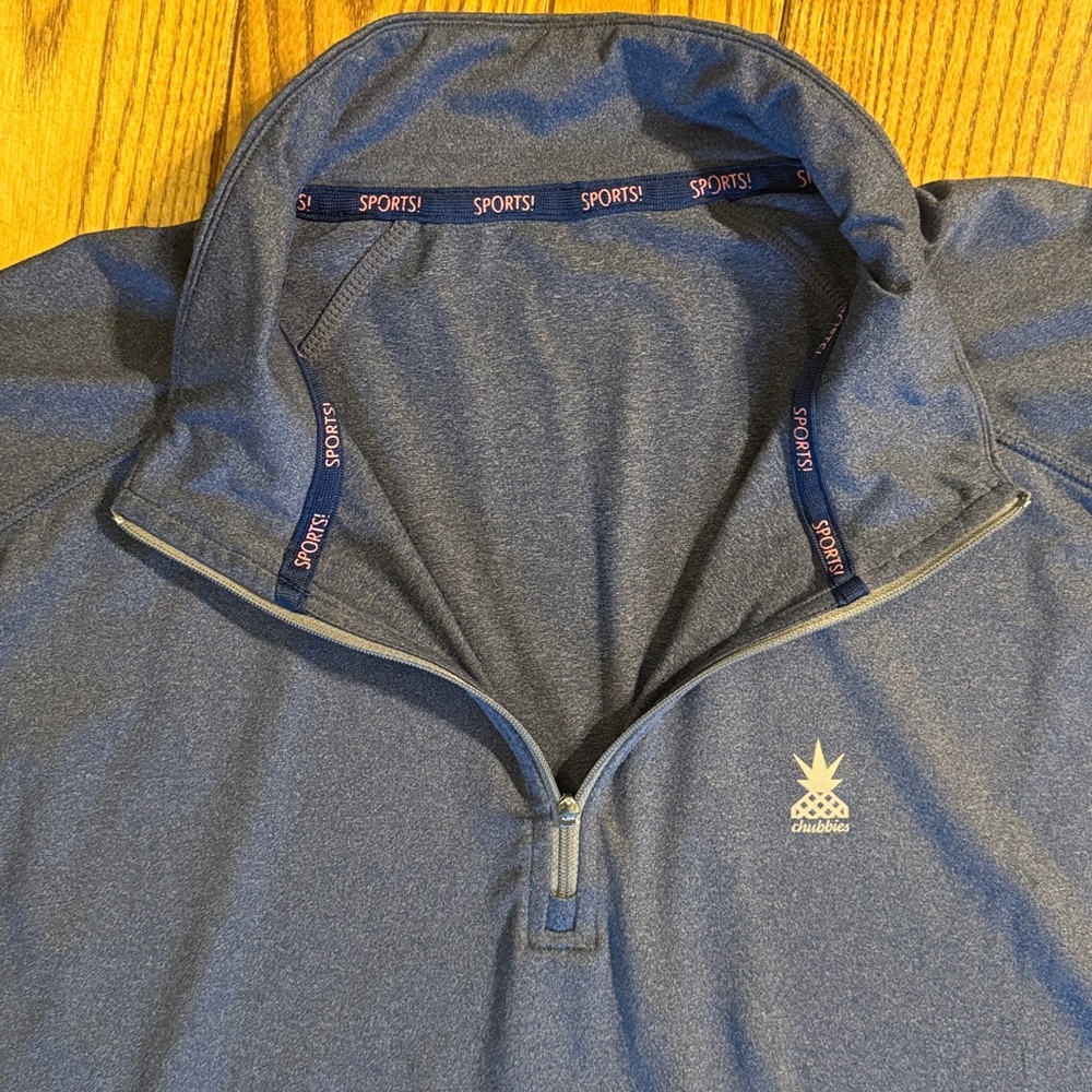 Chubbies Blue Long Sleeve Shirt